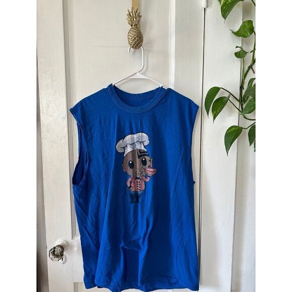 Other - Men’s size x-large Blue Tank top chef shirt